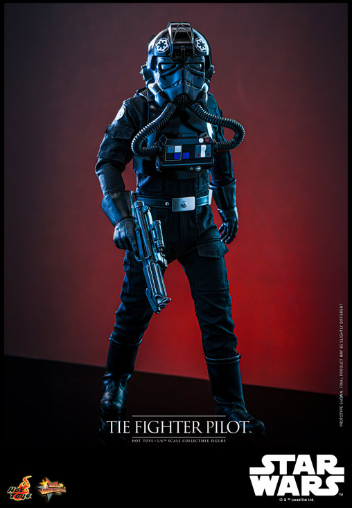 Star Wars - Episode IV - A New Hope: TIE Fighter Pilot, 1/6 Figur von Hot Toys
