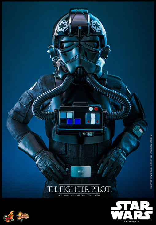 Star Wars - Episode IV - A New Hope: TIE Fighter Pilot, 1/6 Figur von Hot Toys