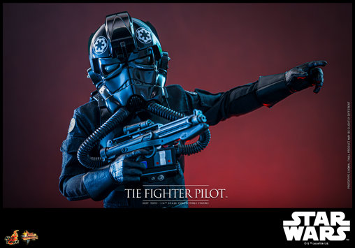 Star Wars - Episode IV - A New Hope: TIE Fighter Pilot, 1/6 Figur von Hot Toys
