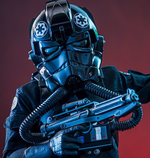 Star Wars - Episode IV - A New Hope: TIE Fighter Pilot, 1/6 Figur von Hot Toys