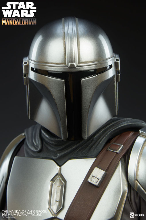Star Wars - The Mandalorian: The Mandalorian und Grogu, Premium Format Figur von Sideshow