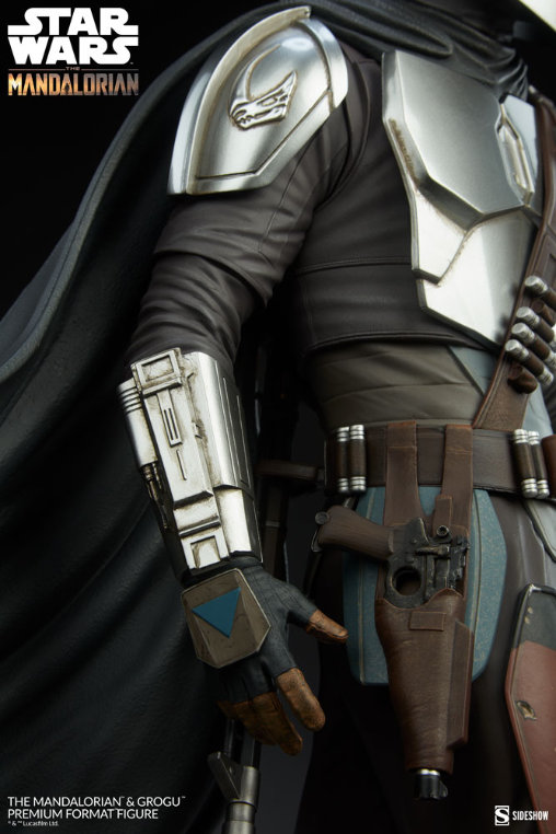Star Wars - The Mandalorian: The Mandalorian und Grogu, Premium Format Figur von Sideshow