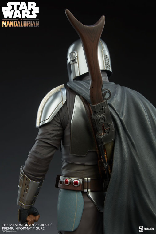Star Wars - The Mandalorian: The Mandalorian und Grogu, Premium Format Figur von Sideshow