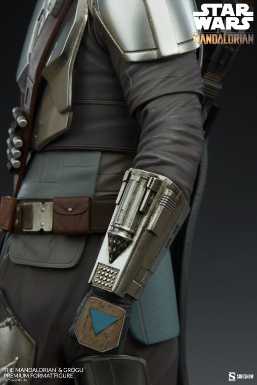 Star Wars - The Mandalorian: The Mandalorian und Grogu, Premium Format Figur von Sideshow