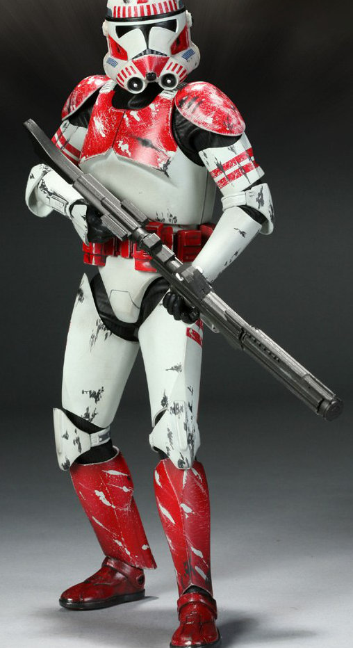 Star Wars - The Clone Wars: Imperial Shock Trooper, 1/6 Figur von Sideshow