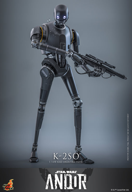Star Wars - Andor: K-2SO, 1/6 Figur von Hot Toys