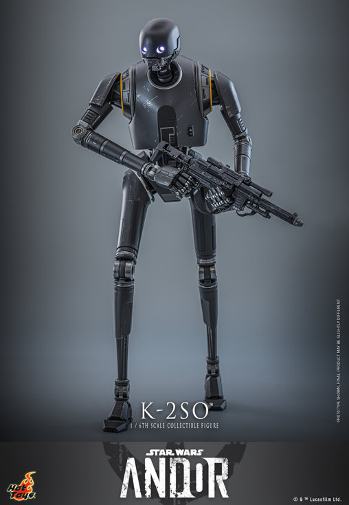 Star Wars - Andor: K-2SO, 1/6 Figur von Hot Toys