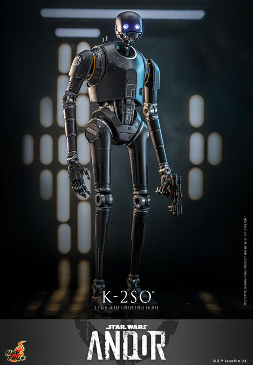 Star Wars - Andor: K-2SO, 1/6 Figur von Hot Toys