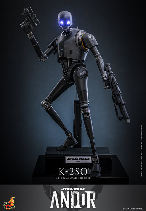 Star Wars - Andor: K-2SO, 1/6 Figur von Hot Toys