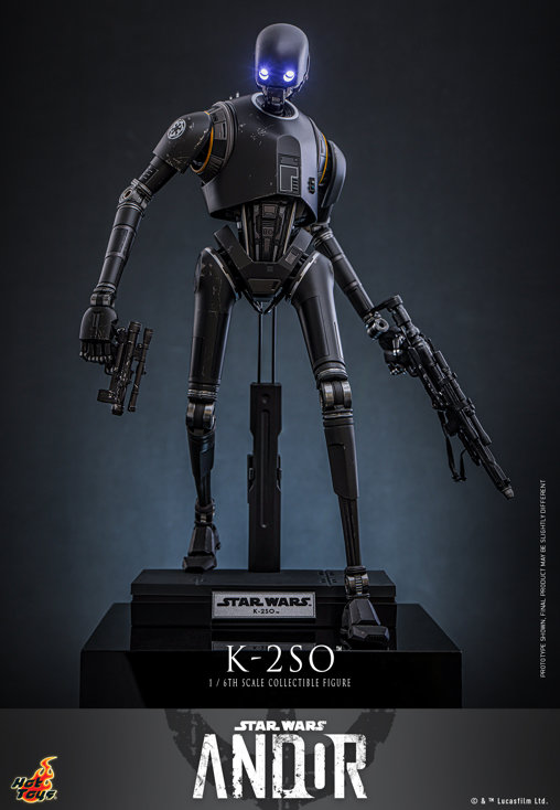 Star Wars - Andor: K-2SO, 1/6 Figur von Hot Toys