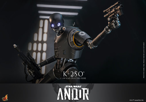 Star Wars - Andor: K-2SO, 1/6 Figur von Hot Toys