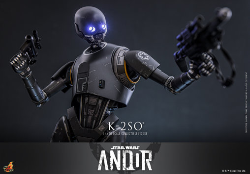 Star Wars - Andor: K-2SO, 1/6 Figur von Hot Toys