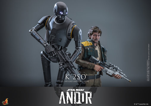Star Wars - Andor: K-2SO, 1/6 Figur von Hot Toys