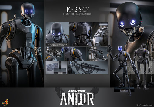 Star Wars - Andor: K-2SO, 1/6 Figur von Hot Toys