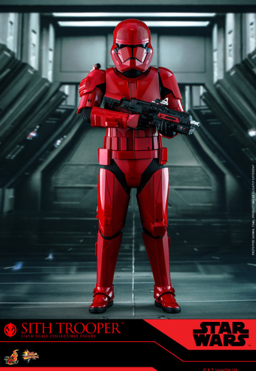 Star Wars - Episode IX - The Rise of Skywalker: Sith Trooper, 1/6 Figur von Hot Toys