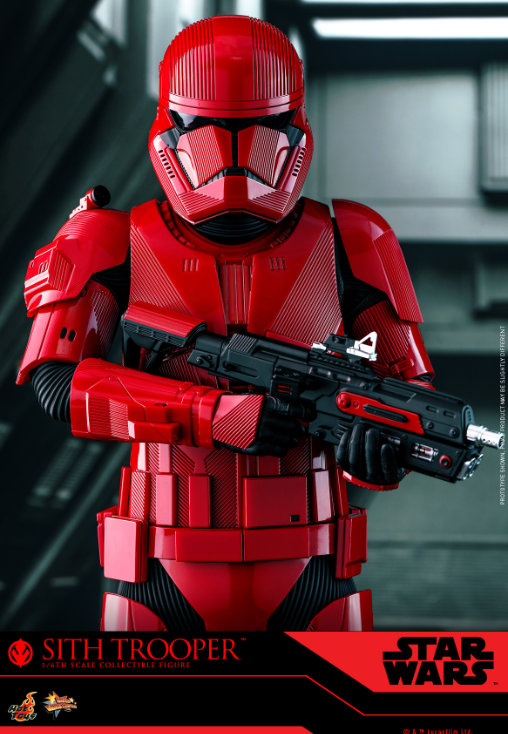 Star Wars - Episode IX - The Rise of Skywalker: Sith Trooper, 1/6 Figur von Hot Toys