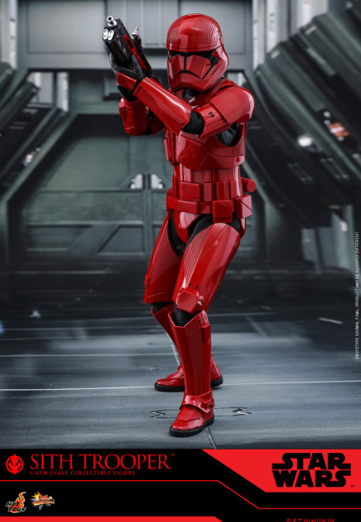 Star Wars - Episode IX - The Rise of Skywalker: Sith Trooper, 1/6 Figur von Hot Toys