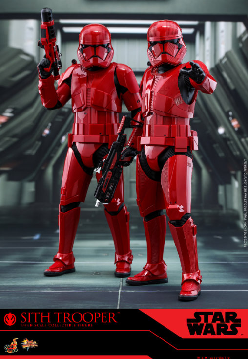 Star Wars - Episode IX - The Rise of Skywalker: Sith Trooper, 1/6 Figur von Hot Toys