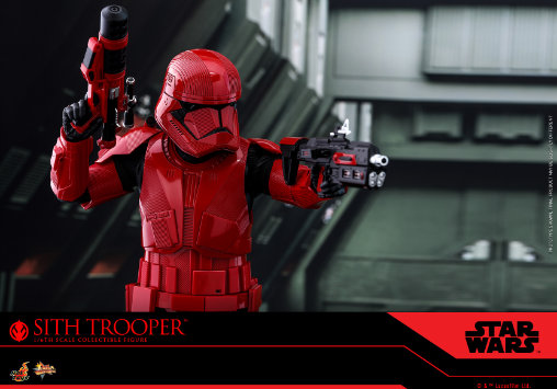 Star Wars - Episode IX - The Rise of Skywalker: Sith Trooper, 1/6 Figur von Hot Toys