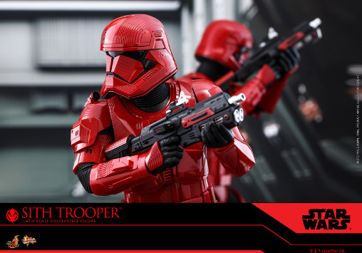 Star Wars - Episode IX - The Rise of Skywalker: Sith Trooper, 1/6 Figur von Hot Toys