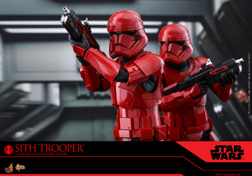 Star Wars - Episode IX - The Rise of Skywalker: Sith Trooper, 1/6 Figur von Hot Toys