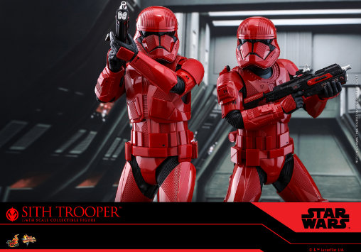 Star Wars - Episode IX - The Rise of Skywalker: Sith Trooper, 1/6 Figur von Hot Toys