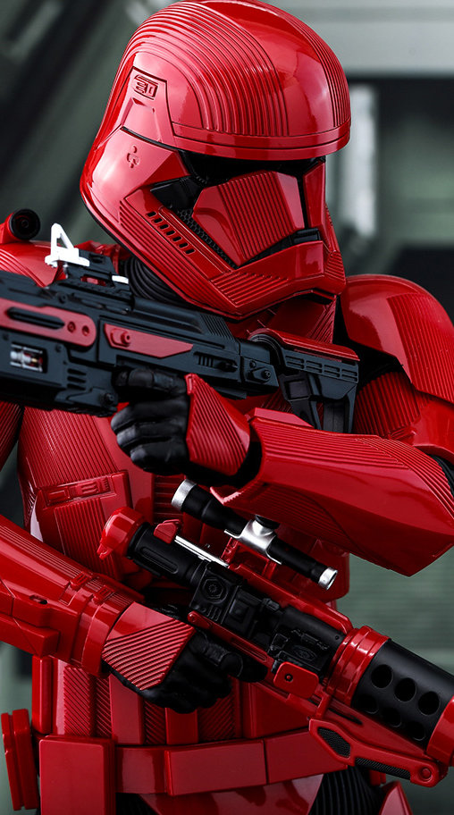 Star Wars - Episode IX - The Rise of Skywalker: Sith Trooper, 1/6 Figur von Hot Toys