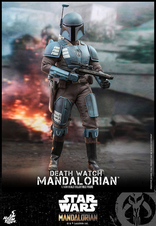 Star Wars - The Mandalorian: Death Watch Mandalorian, 1/6 Figur von Hot Toys