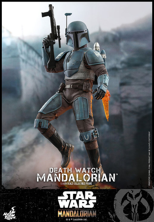 Star Wars - The Mandalorian: Death Watch Mandalorian, 1/6 Figur von Hot Toys