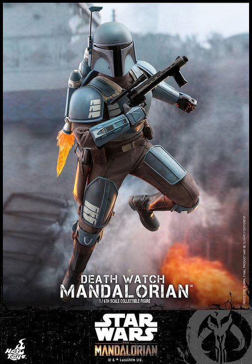Star Wars - The Mandalorian: Death Watch Mandalorian, 1/6 Figur von Hot Toys