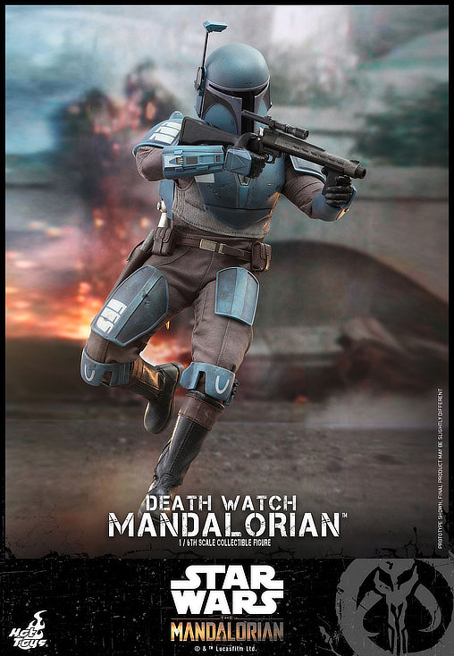 Star Wars - The Mandalorian: Death Watch Mandalorian, 1/6 Figur von Hot Toys
