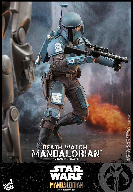 Star Wars - The Mandalorian: Death Watch Mandalorian, 1/6 Figur von Hot Toys