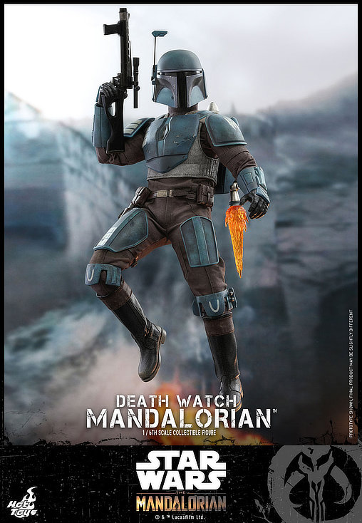 Star Wars - The Mandalorian: Death Watch Mandalorian, 1/6 Figur von Hot Toys