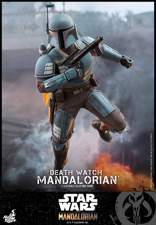 Star Wars - The Mandalorian: Death Watch Mandalorian, 1/6 Figur von Hot Toys