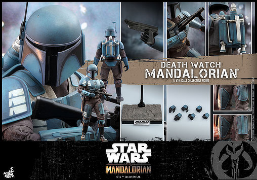 Star Wars - The Mandalorian: Death Watch Mandalorian, 1/6 Figur von Hot Toys