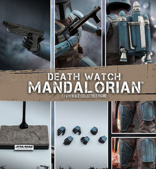 Star Wars - The Mandalorian: Death Watch Mandalorian, 1/6 Figur von Hot Toys