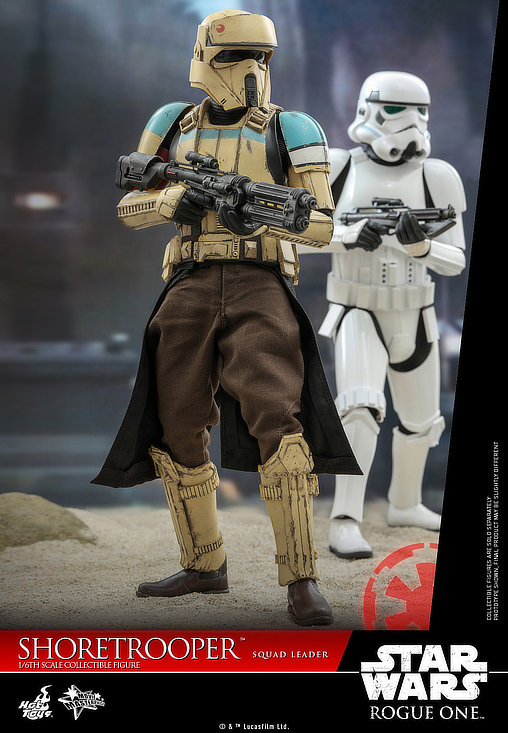 Star Wars - Rogue One: Shoretrooper Squad Leader, 1/6 Figur von Hot Toys