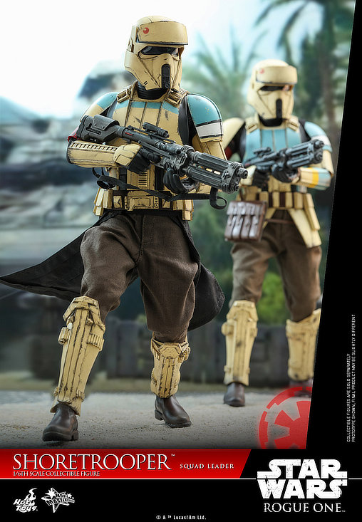 Star Wars - Rogue One: Shoretrooper Squad Leader, 1/6 Figur von Hot Toys