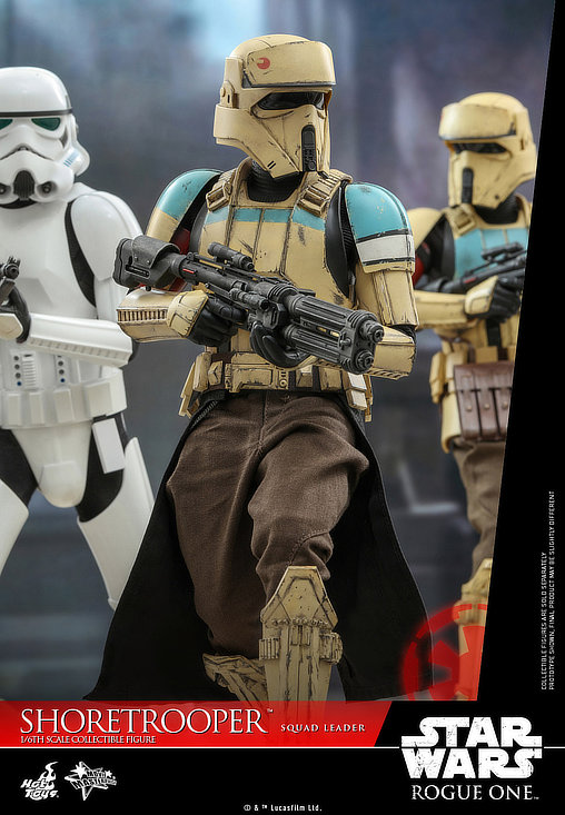 Star Wars - Rogue One: Shoretrooper Squad Leader, 1/6 Figur von Hot Toys