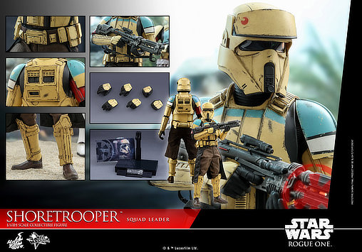 Star Wars - Rogue One: Shoretrooper Squad Leader, 1/6 Figur von Hot Toys