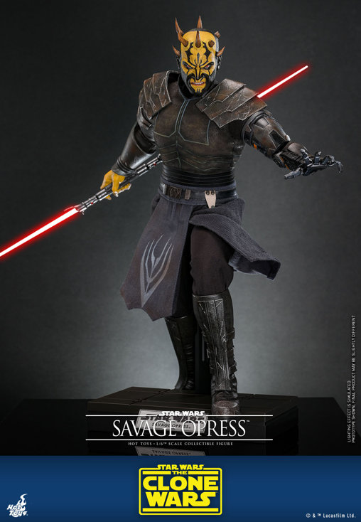 Star Wars - The Clone Wars: Savage Opress, 1/6 Figur von Hot Toys