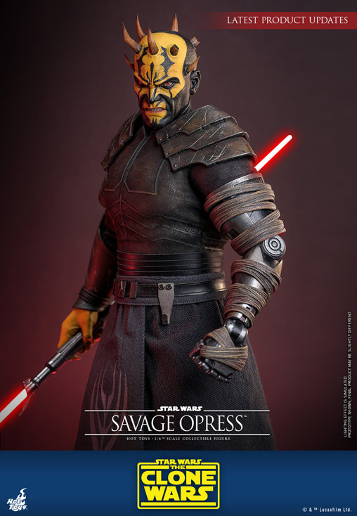 Star Wars - The Clone Wars: Savage Opress, 1/6 Figur von Hot Toys