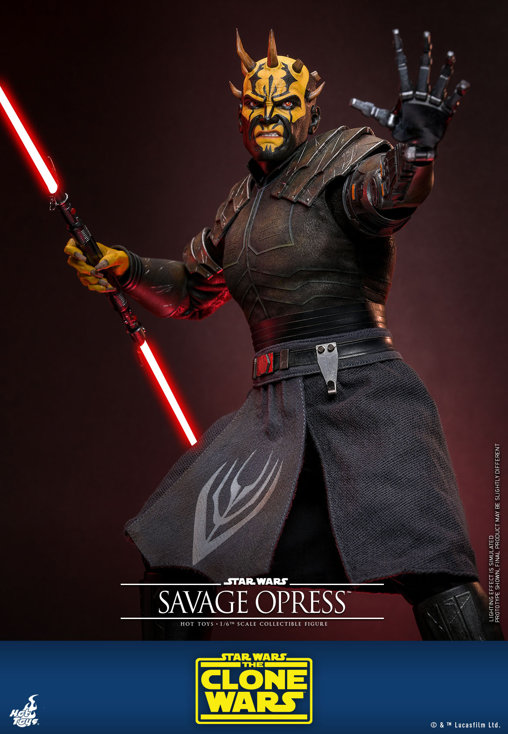 Star Wars - The Clone Wars: Savage Opress, 1/6 Figur von Hot Toys