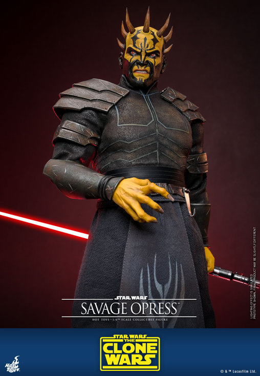 Star Wars - The Clone Wars: Savage Opress, 1/6 Figur von Hot Toys