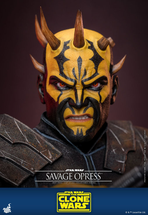 Star Wars - The Clone Wars: Savage Opress, 1/6 Figur von Hot Toys