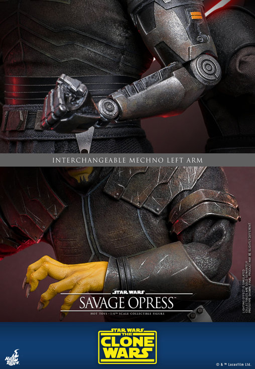 Star Wars - The Clone Wars: Savage Opress, 1/6 Figur von Hot Toys