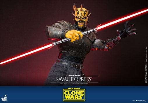 Star Wars - The Clone Wars: Savage Opress, 1/6 Figur von Hot Toys