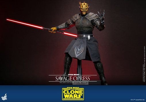 Star Wars - The Clone Wars: Savage Opress, 1/6 Figur von Hot Toys