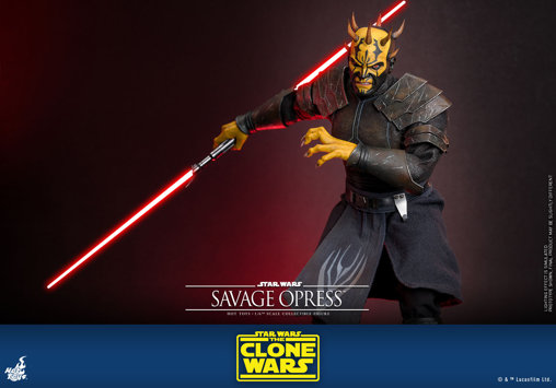 Star Wars - The Clone Wars: Savage Opress, 1/6 Figur von Hot Toys