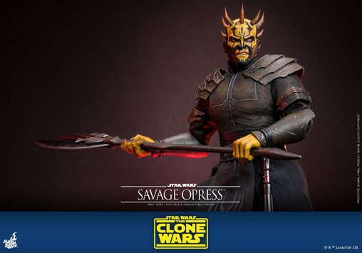 Star Wars - The Clone Wars: Savage Opress, 1/6 Figur von Hot Toys